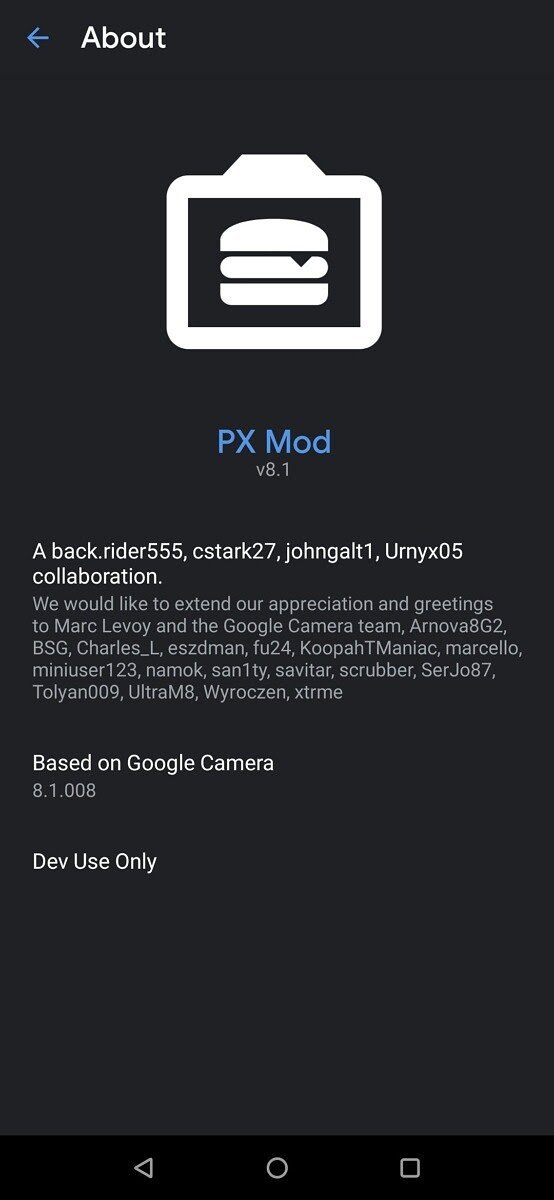 Google Camera Mod 8.1 Urnyx05 1