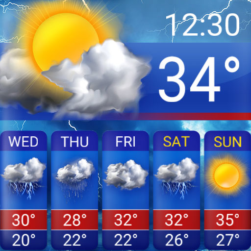 Free Weather Forecast App Widget APK 16.6.0.6365_50185 Download