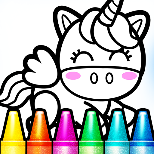 Rainbow Glitter Drawing Book – Coloring Classes APK v1.2 Download