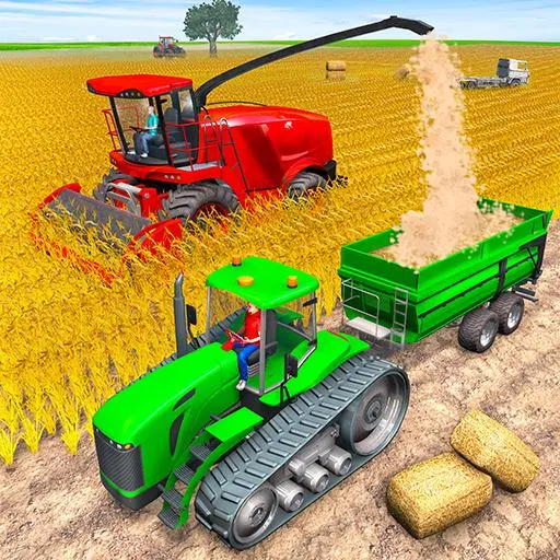 US Tractor Farming Simulator Harvest Farming Games APK v1.40 Download