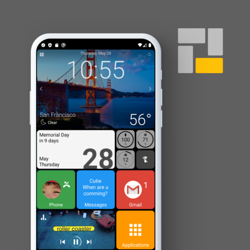 Square Home – Launcher : Windows style APK v2.2.5 Download