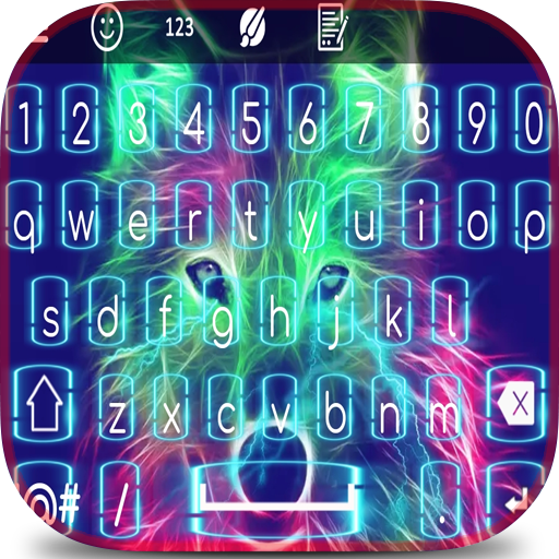 Neon Led Wolf Keyboard APK v1.3 Download