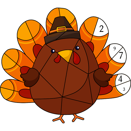 Thanks Giving Poly Art – Color by Number Puzzle APK v1.5 Download
