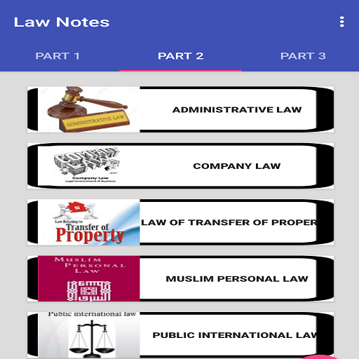 Law Notes [Twenty (20) Books Data in One App] APK v1.0 Download
