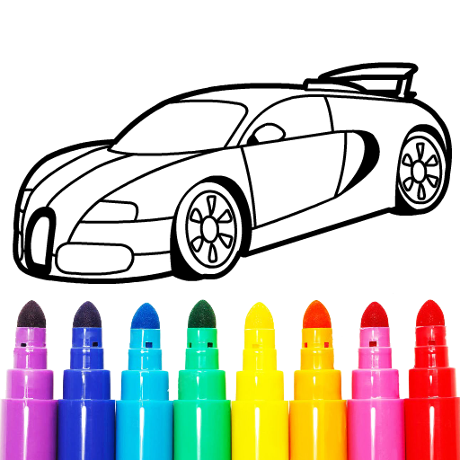 Learn Coloring & Drawing Car Games for Kids APK v11.0 Download