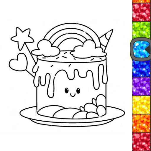 Unicorn Glitter Coloring Book: Coloring Unicorn🦄 APK v4.0.18 Download