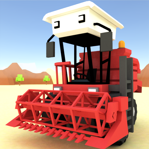 Blocky Farm Racing & Simulator – driving game APK v1.44 Download