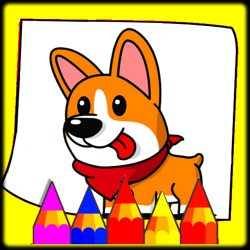 Dog Puppy Game Coloring Pages APK Download
