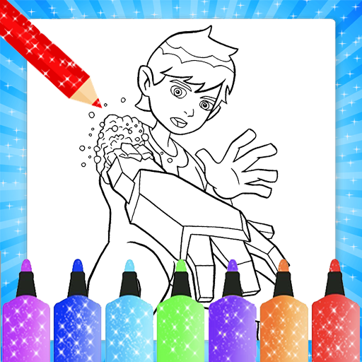 Glitter Ben Coloring Book APK Download