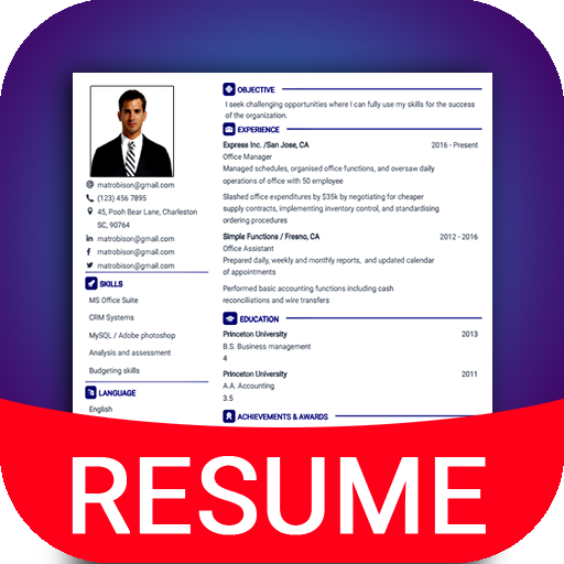 Resume Builder App Free CV maker CV templates 2021 APK v3.1 Download