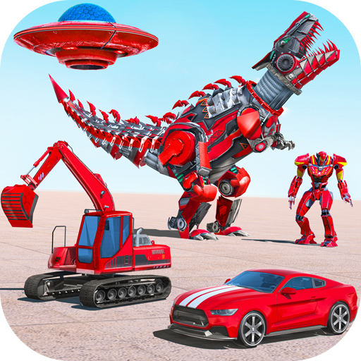 Excavator Robot Car Game: Dino APK 1.3.2 Download