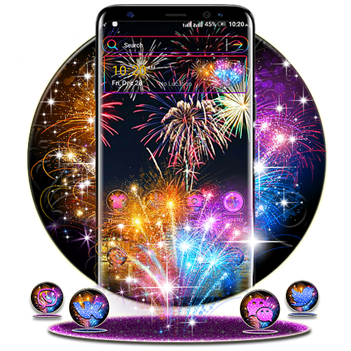 Happy New Year Launcher Theme APK Download