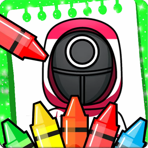 Squid Game Coloring Pages APK Download