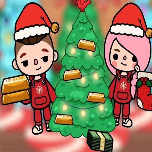 Toca Boca - Christmas Routine Apk Download for Android- Latest version 1.3-  com.bocaroutinehousefamily.christmas