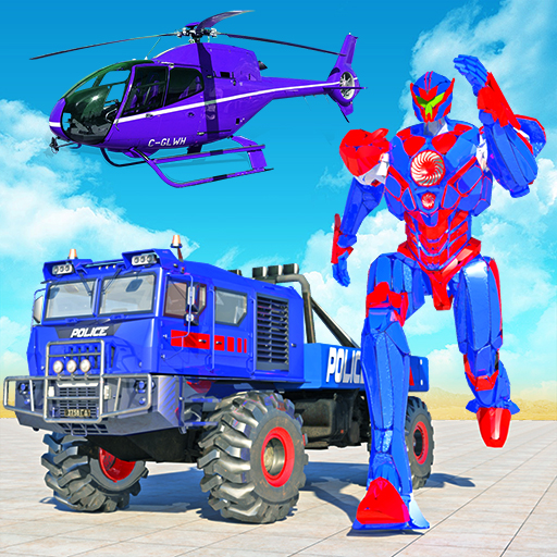 US Monster Truck Robot Wars 2021-Police Robot Game APK 1.2 Download