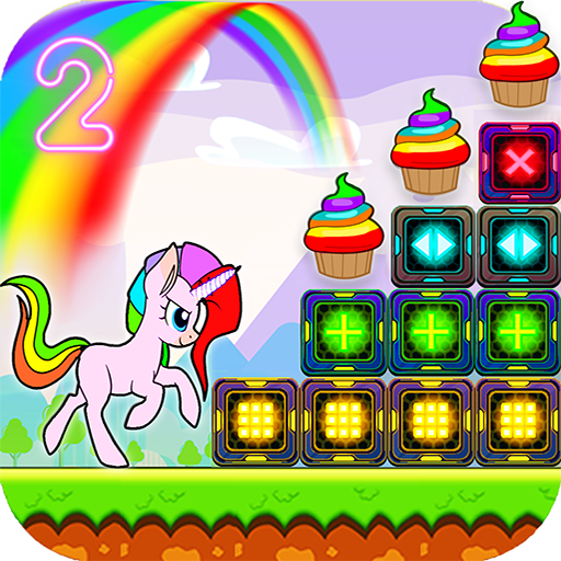 Unicorn Dash Attack 2: Neon Lights Unicorn Games APK Download