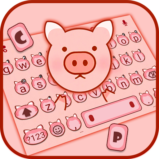 Cute Little Piggy Keyboard Theme APK Download