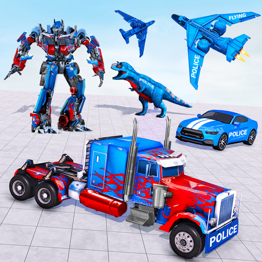 Police Truck Robot Game – Dino APK 1.4.1 Download