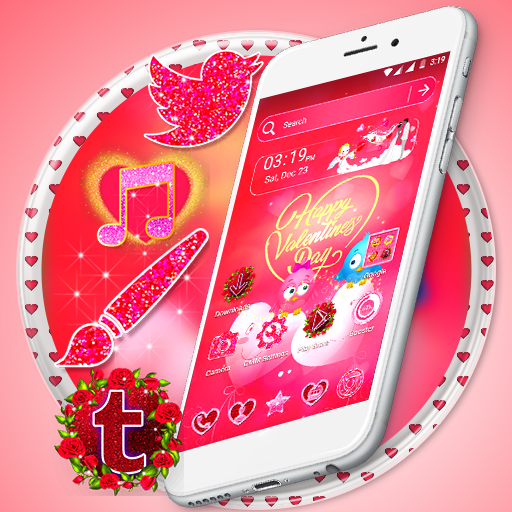 Valentine Day Launcher Theme APK Download