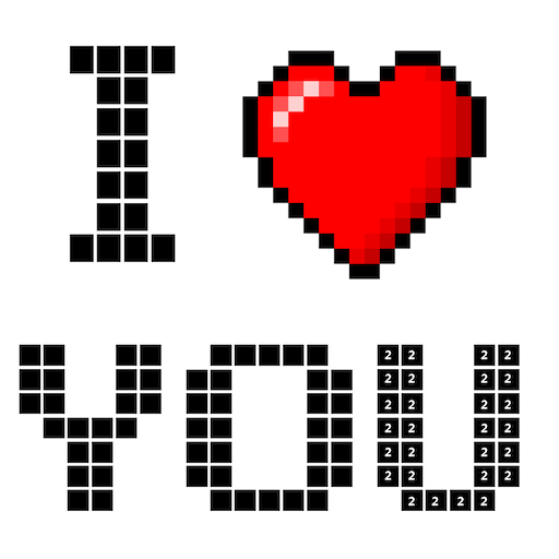 Valentines Love Color By Number-Pixel Art Coloring APK Download