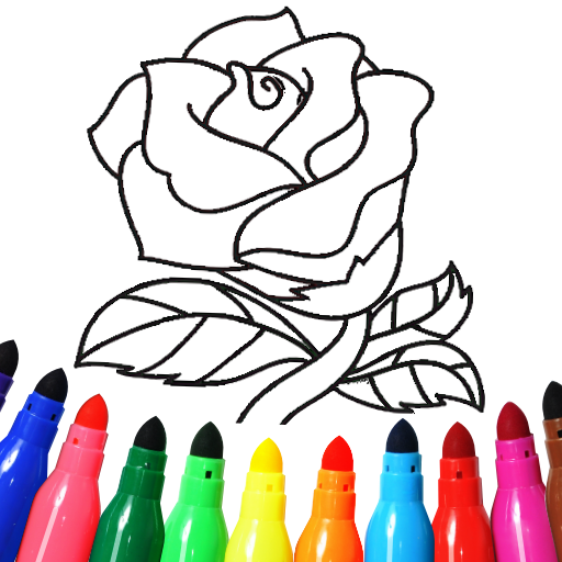Valentines love coloring book APK Download