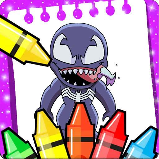 Venom coloring the Super heroes APK 2.0 Download