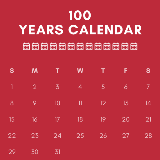 100 Years Calendar – 2001 to 2100 APK 1.7.2 Download