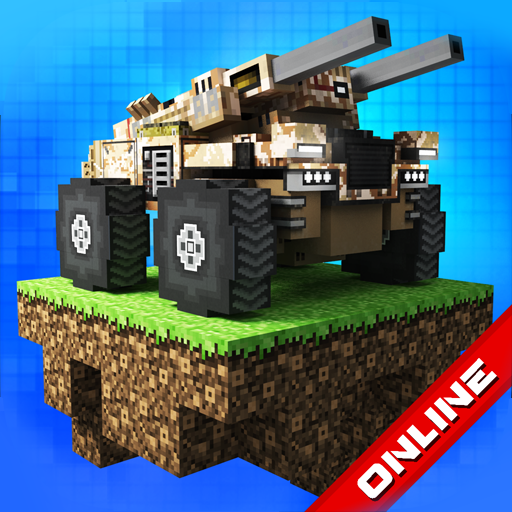 Blocky Cars tank games, online APK 7.7.7 Download