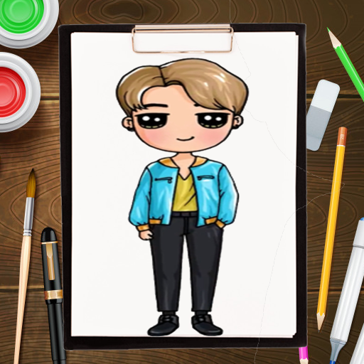 Boy Drawing and Coloring Book APK 1.1 Download