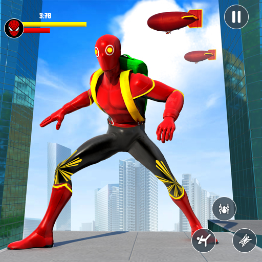 Flying Robot Superhero Mission APK 0.4 Download