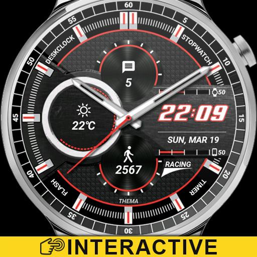 Racing Watch Face & Clock Widget APK Varies with device Download