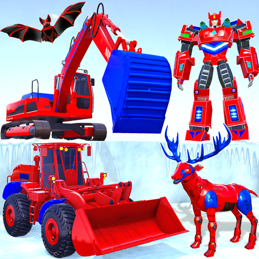 Snow Excavator Deer Robot Car APK 40 Download