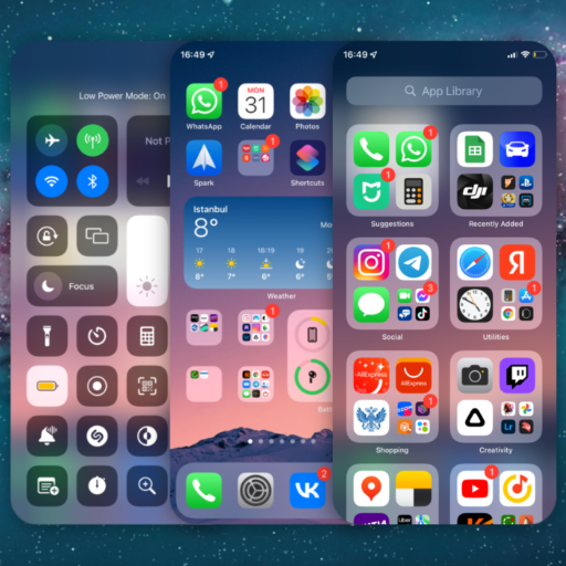 iOS Launcher MX APK Varies with device Download