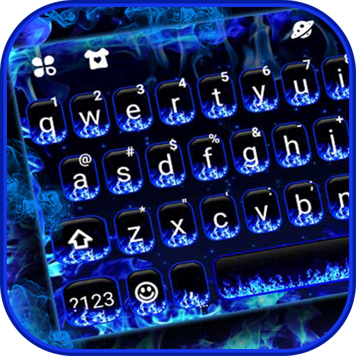 Blue Flames Keyboard Theme APK 7.2.0_0317 Download