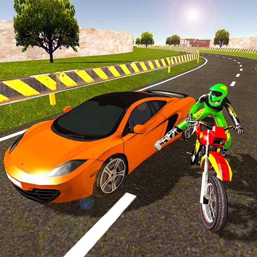 Sports Car vs Motor Bike Racing: Extreme Tracks 3D APK 1.8 Download