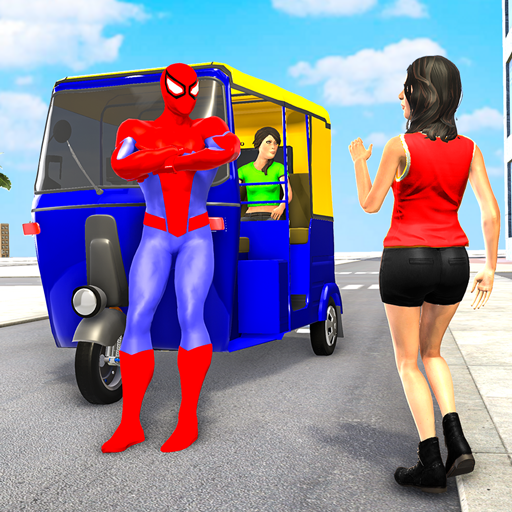 Superhero Rickshaw Taxi Games APK 1.0.2 Download