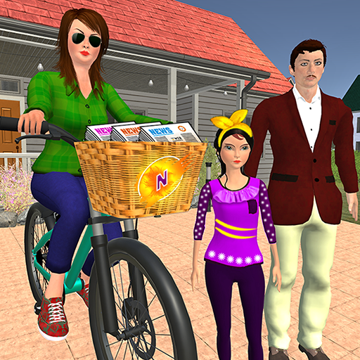 Working Mom Paper Girl: Virtual Mother Family Game APK 1.25 Download
