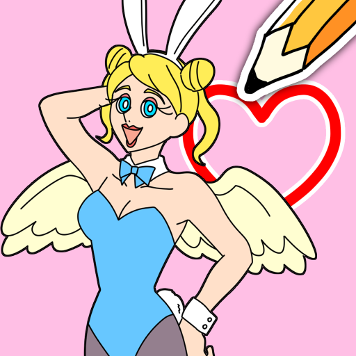 Draw Happy Angel :drawing apps APK 0.2.4 Download