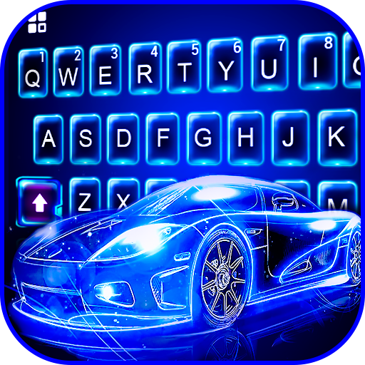 Neon Sports Car Keyboard Theme APK 7.2.0_0323 Download