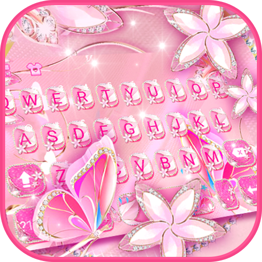 Rose Gold Lux Flower Keyboard Theme APK  Download - Mobile Tech  360